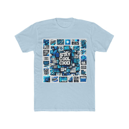 Alphabet Blue 52 Unisex T-Shirt – Stylish Casual Wear, Comfortable Cotton Tee for Men & Women, Perfect Everyday T-Shirt