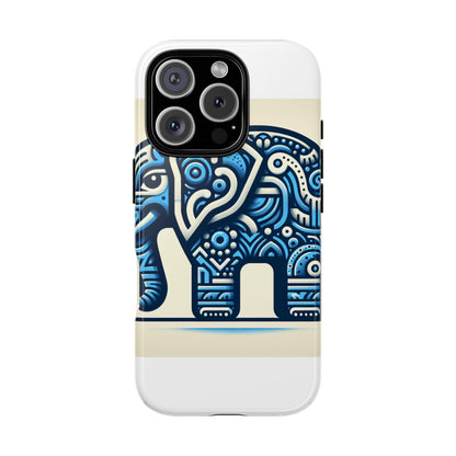 Vibrant 3D Elephant Design Phone Case for Stylish Protection and Unique Aesthetic Compatible with iPhone 13, 14, 15 & 16 – all models including Pro, Pro Max & Plus