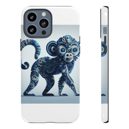 Vibrant 3D Wrap Protective Phone Case with Unique Monkey Design – Stylish Accessory for Men and Women Compatible with iPhone 13, 14, 15 & 16 – all models including Pro, Pro Max & Plus