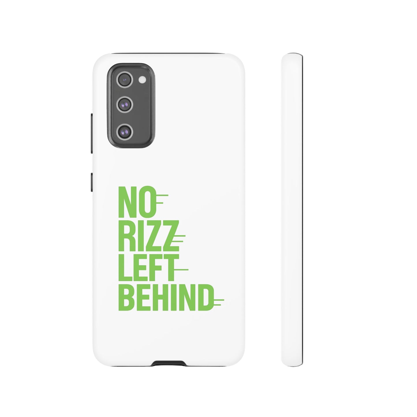 tough cases - no rizz left behind phone case for protection and style