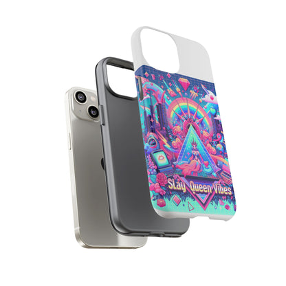 Slay Queen Vibes 3D Wrap Protective Phone Case for Women