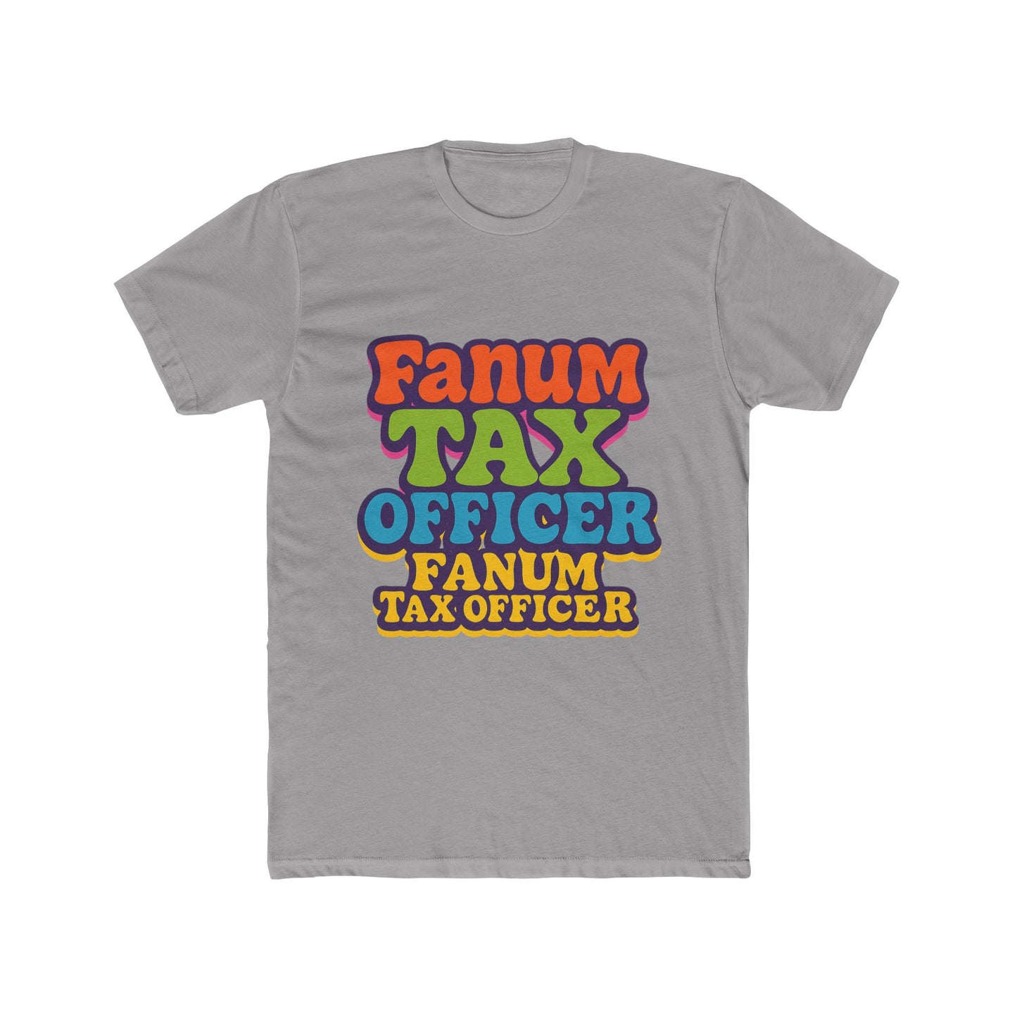 fanum tax officer meme unisex t-shirt - multicolor graphic tee for fans of humor and style