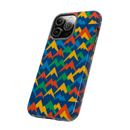 Vibrant 3D Mountain Design Phone Case for Stylish Protection – Unique Accessory Compatible with iPhone 13, 14, 15 & 16 – all models including Pro, Pro Max & Plus