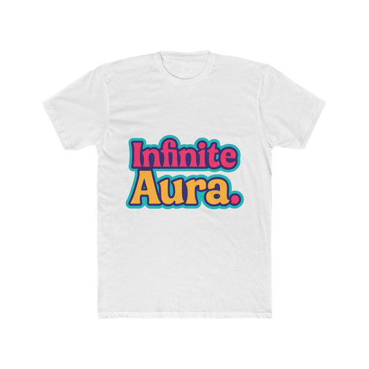 Infinite Aura Unisex T-Shirt – Aesthetic Multicolor Design, Comfortable Casual Wear