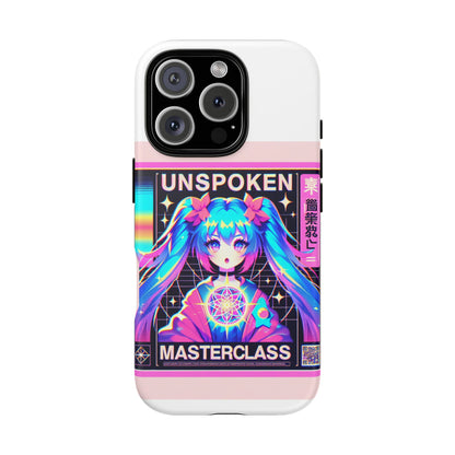 Unspoken Riz Masterclass Protective Phone Case, 3D Wrap Design, Durable Shock Absorption, UV Protected, Ideal Gift for Anime and Comic Fans, Glossy or Matte Finish