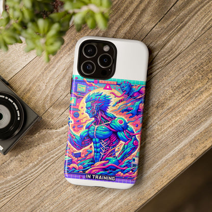 Giga Chad In Training Protective Phone Case for Anime Fans