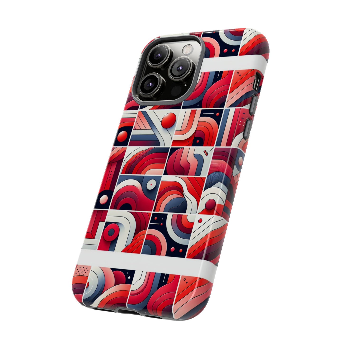 pattern image 3 vibrant shockproof phone case for anime and comic fans - stylish impact protection with abstract art design compatible with iphone 13, 14, 15 & 16 – all models including pro, pro max & plus