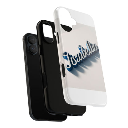 Vibrant 3D Alphabet Design Protective Phone Case in Blue for Unique Style and Self-Expression Compatible with iPhone 13, 14, 15 & 16 – all models including Pro, Pro Max & Plus