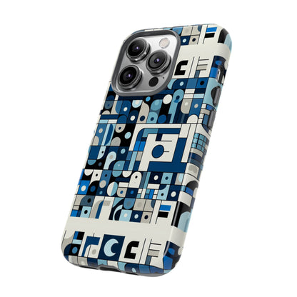Blue Alphabet F Letter Phone Case for Smartphones, Durable Shockproof TPU Cover with Vivid 3D Wrap Design for Tech Enthusiasts and Anime Fans