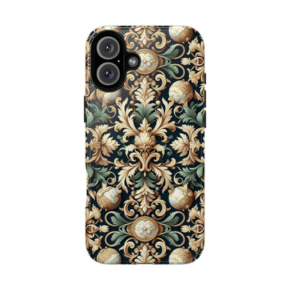 Copy of Pattern Image 7 Shockproof Phone Case for Kids and Teens with Baroque Design for Stylish Protection Compatible with iPhone 13, 14, 15 & 16 – all models including Pro, Pro Max & Plus