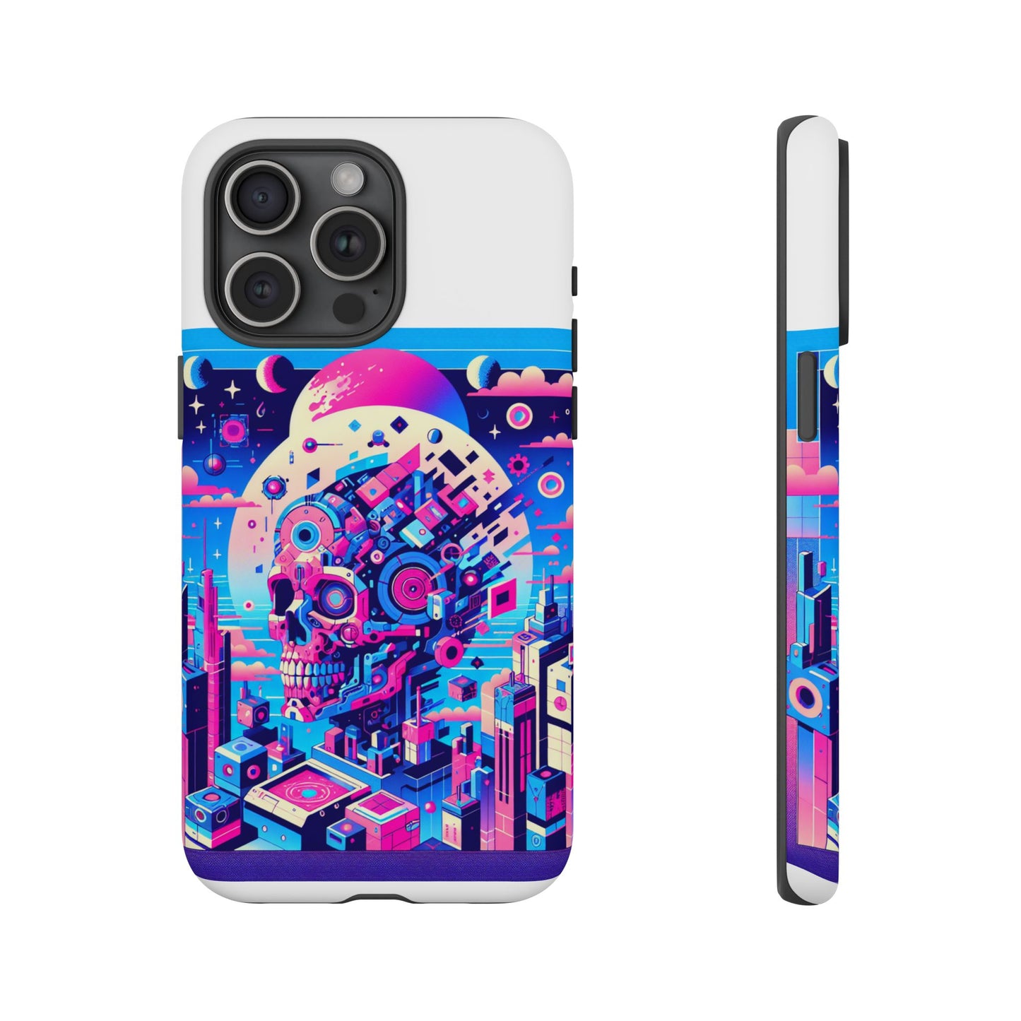 skibidi state certified protective phone case for anime lovers, durable 3d wrap design, uv protected, stylish shock absorbing silicone liner