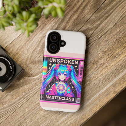 Unspoken Riz Masterclass Protective Phone Case, 3D Wrap Design, Durable Shock Absorption, UV Protected, Ideal Gift for Anime and Comic Fans, Glossy or Matte Finish