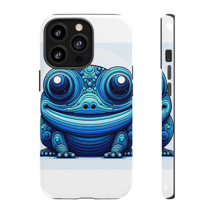 Vibrant 3D Animal-Inspired Phone Case in Blue for Stylish Protection and Unique Expression Compatible with iPhone 13, 14, 15 & 16 – all models including Pro, Pro Max & Plus
