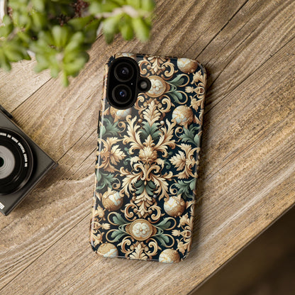 Copy of Pattern Image 7 Shockproof Phone Case for Kids and Teens with Baroque Design for Stylish Protection Compatible with iPhone 13, 14, 15 & 16 – all models including Pro, Pro Max & Plus