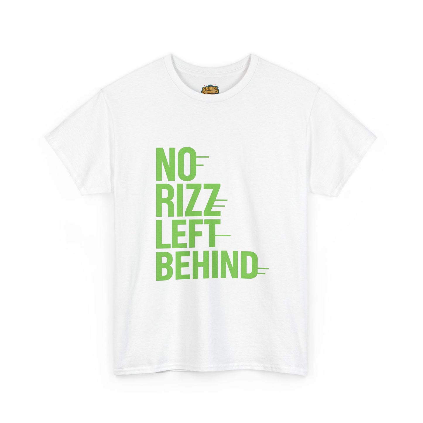 no rizz left behind unisex heavy cotton tee - casual statement t-shirt for everyday wear and unique self-expression