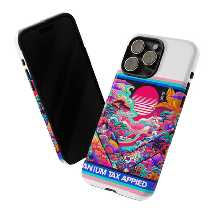 Fanum Tax Applied Protective Phone Case, 3D Wrap Design, Durable Silicone Liner, UV Protected, Shock Absorbing, Fun Anime and Comic Style, Ideal Gift for Tech Enthusiasts