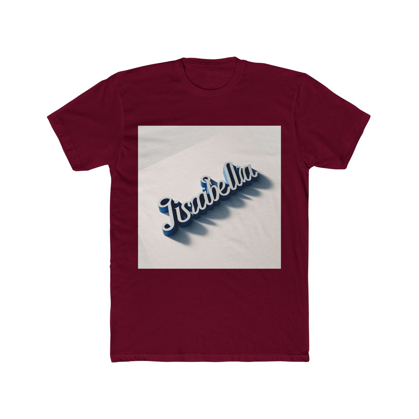 unisex t-shirt – alphabet blue 43 graphic tee for men & women, comfortable cotton blend casual wear