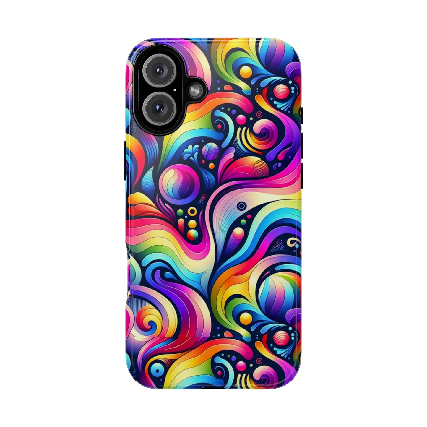 pattern image 1 vibrant shockproof phone case with 3d wrap design for anime and comic fans compatible with iphone 13, 14, 15 & 16 – all models including pro, pro max & plus
