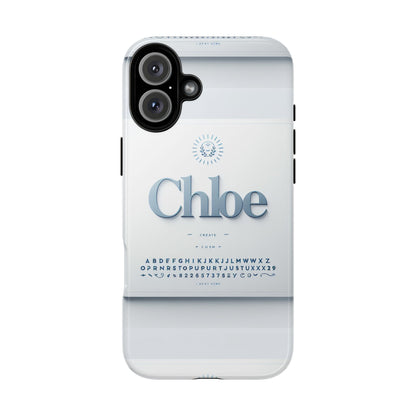Chloe Blue Phone Case with 3D Wrap Design for iPhone and Android - Shockproof Protective Cover with Vivid Anime and Comic Inspired Artwork for Style and Safety