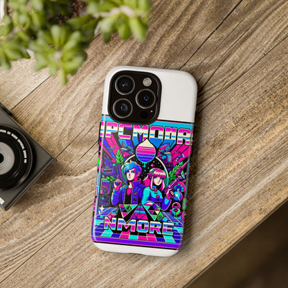 Npc No More 3D Wrap Protective Phone Case for Anime Lovers