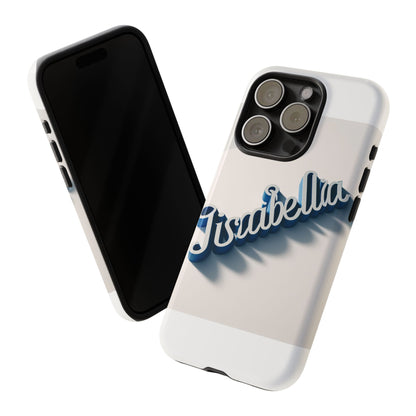 Vibrant 3D Alphabet Design Protective Phone Case in Blue for Unique Style and Self-Expression Compatible with iPhone 13, 14, 15 & 16 – all models including Pro, Pro Max & Plus