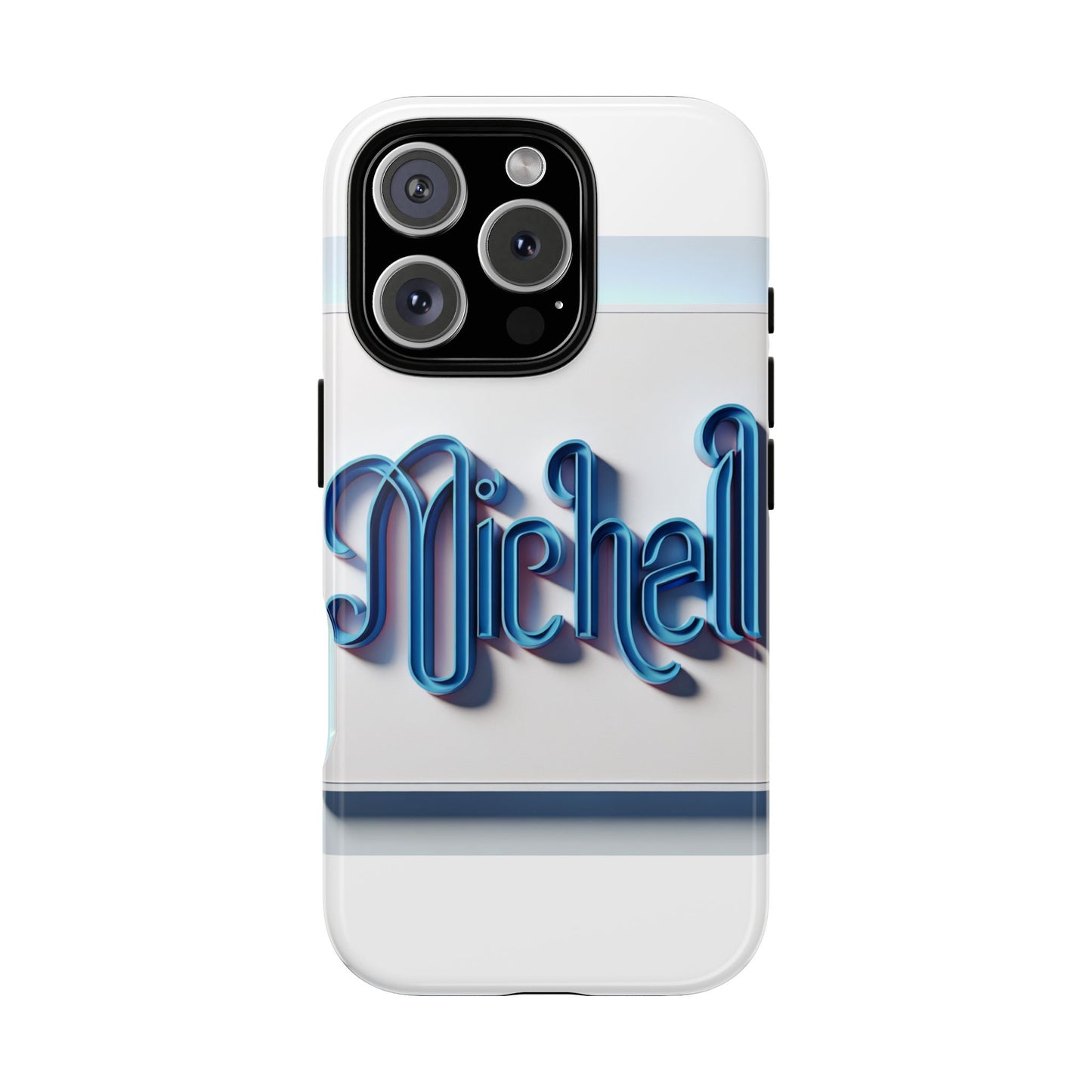 vibrant 3d glossy phone case in retro blue design stylish protection accessory compatible with iphone 13, 14, 15 & 16 – all models including pro, pro max & plus