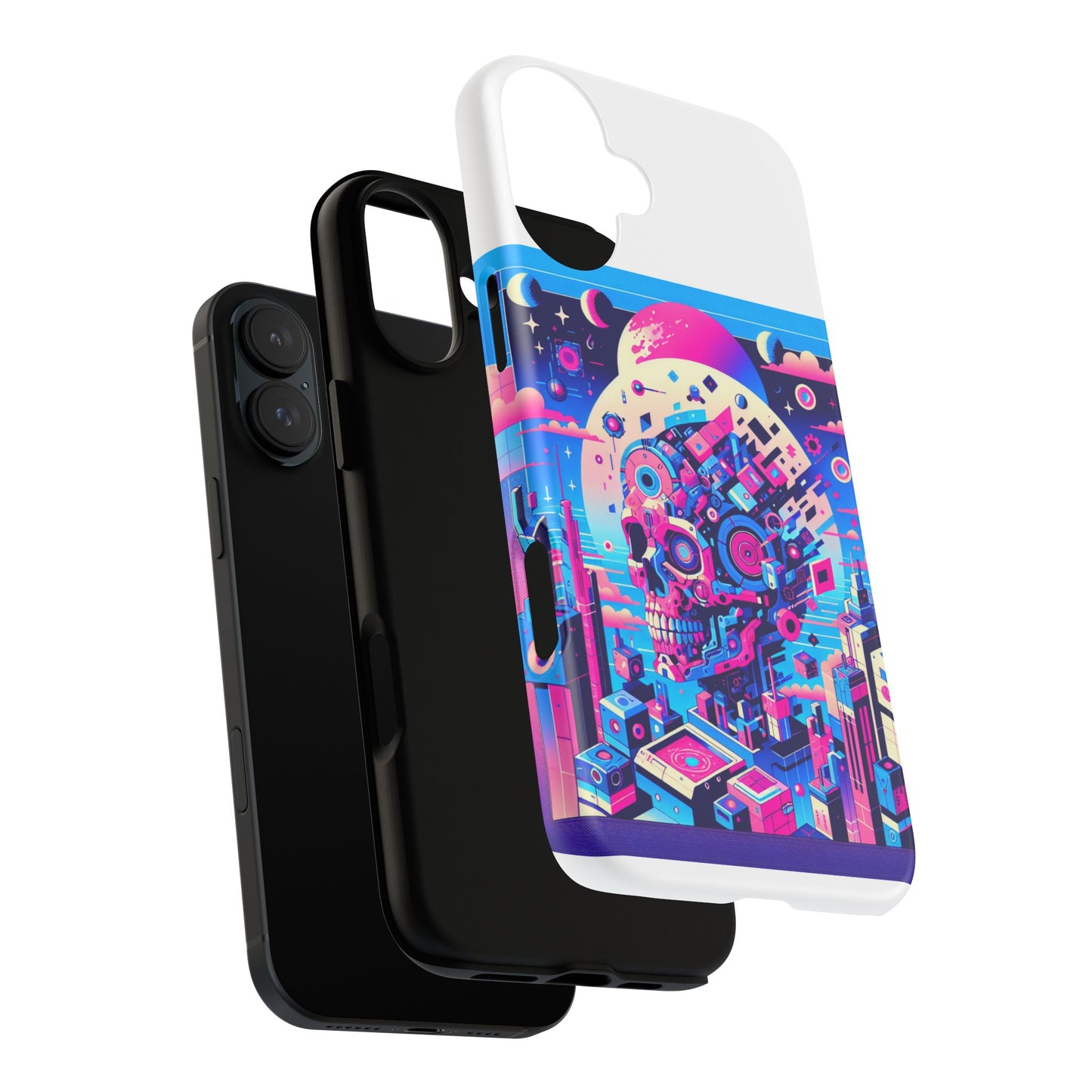skibidi state certified protective phone case for anime lovers, durable 3d wrap design, uv protected, stylish shock absorbing silicone liner