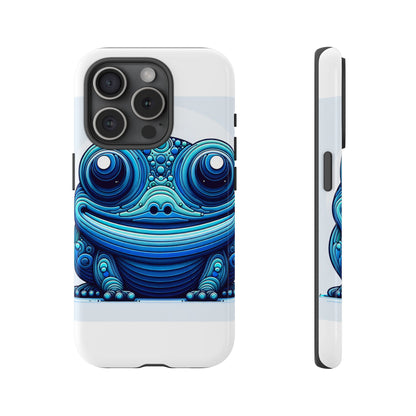 Vibrant 3D Animal-Inspired Phone Case in Blue for Stylish Protection and Unique Expression Compatible with iPhone 13, 14, 15 & 16 – all models including Pro, Pro Max & Plus