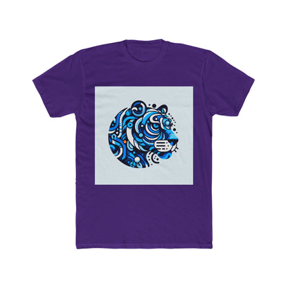 Unisex T-Shirt with Blue Animal Graphic – Trendy 22 Design, Stylish & Comfortable Tee for Fashion-Forward Men & Women
