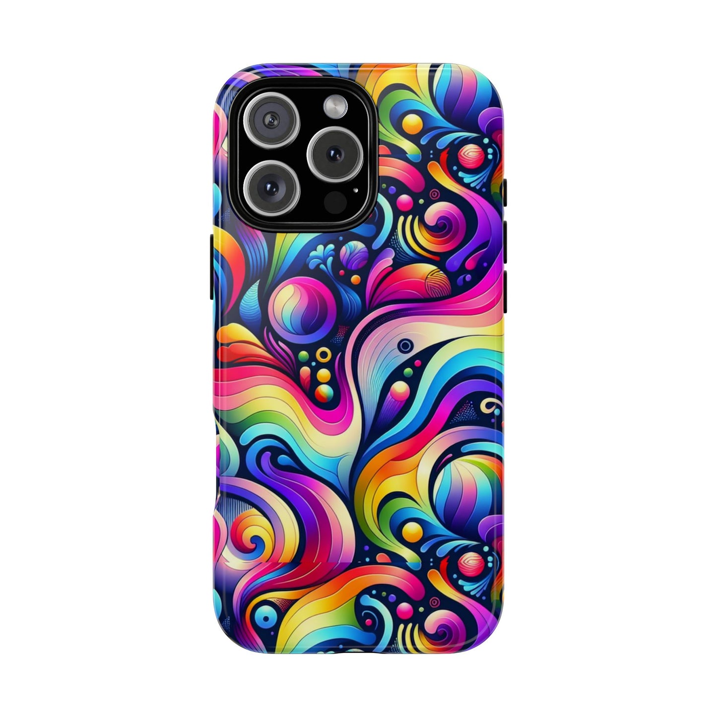 pattern image 1 vibrant shockproof phone case with 3d wrap design for anime and comic fans compatible with iphone 13, 14, 15 & 16 – all models including pro, pro max & plus