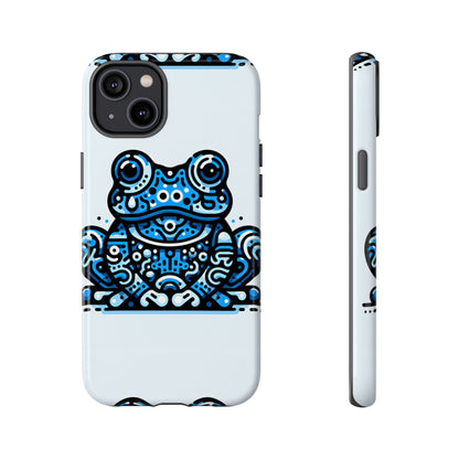Blue Animal Create 28 3D Wrap Protective Phone Case for Smartphones Shockproof Durable TPU with Vivid Anime and Comic Design