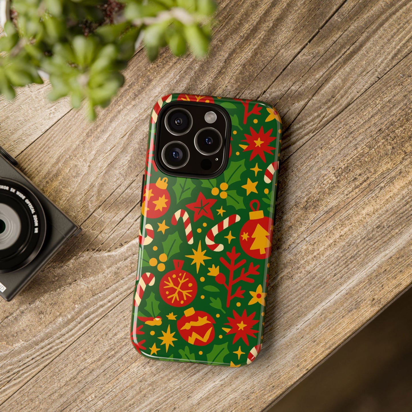 vibrant christmas themed 3d wrap phone case for smartphones - fun holiday accessory for self-expression compatible with iphone 13, 14, 15 & 16 – all models including pro, pro max & plus
