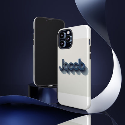 Stylish 3D Blue Textura Phone Case for Unisex, Unique Smartphone Accessory Offering Stylish Protection, Compatible with iPhone 13, 14, 15 & 16 – all models including Pro, Pro Max & Plus