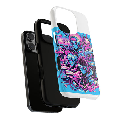 Slayware Installed Protective Phone Case with 3D Wrap Design for Anime and Comic Culture Lovers
