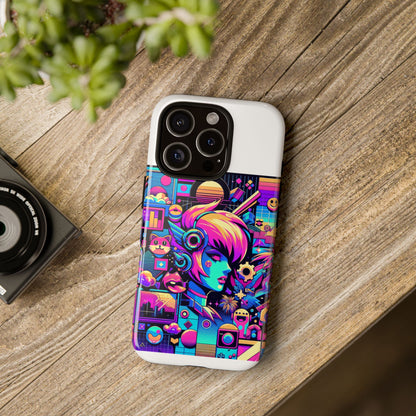 No Riz Still Hits 3D Wrap Protective Phone Case for Anime Lovers, Durable Shock Absorption, UV Protected, Unique Style for Smartphones