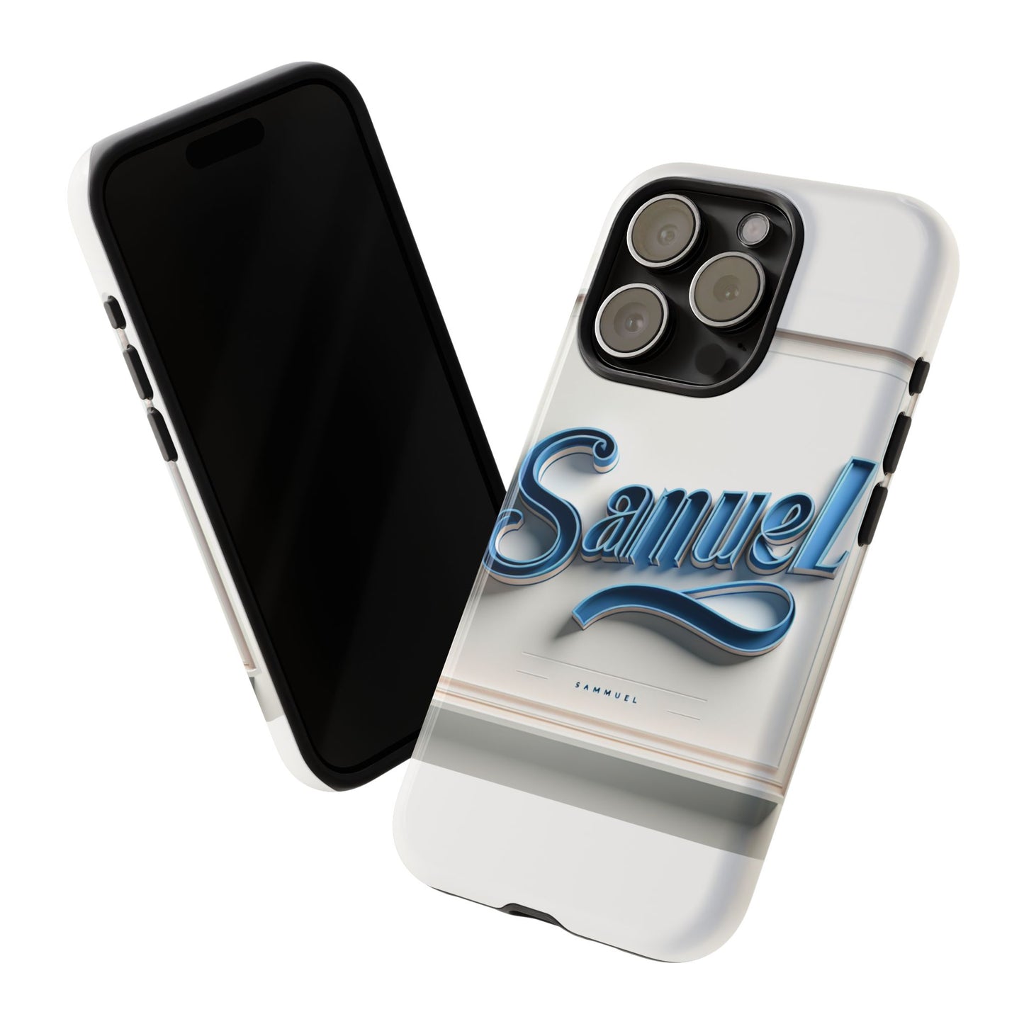 stylish blue 3d wrap protective phone case for smartphones – unique accessory for creative individuals compatible with iphone 13, 14, 15 & 16 – all models including pro, pro max & plus