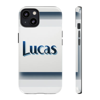 Coolname Lucas Blue 3D Wrap Protective Phone Case for Smartphones with Vibrant Anime and Comic Art Design Shockproof and UV Protected Durable TPU Cover