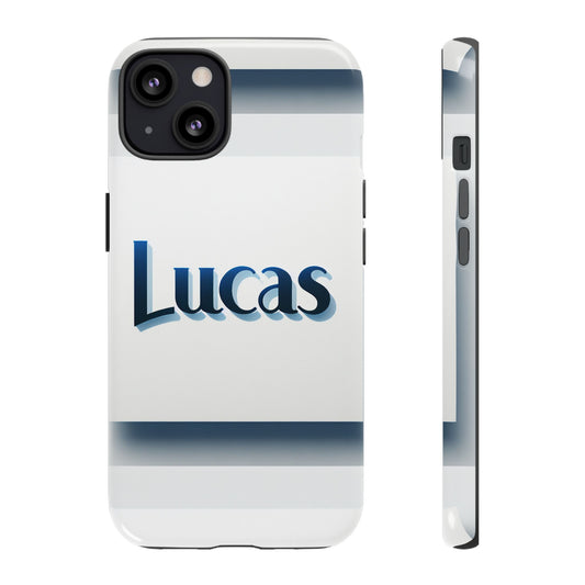 Coolname Lucas Blue 3D Wrap Protective Phone Case for Smartphones with Vibrant Anime and Comic Art Design Shockproof and UV Protected Durable TPU Cover