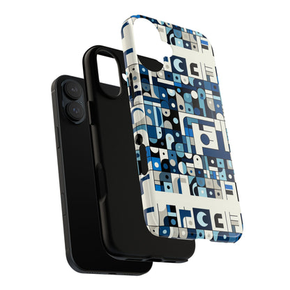 Blue Alphabet F Letter Phone Case for Smartphones, Durable Shockproof TPU Cover with Vivid 3D Wrap Design for Tech Enthusiasts and Anime Fans