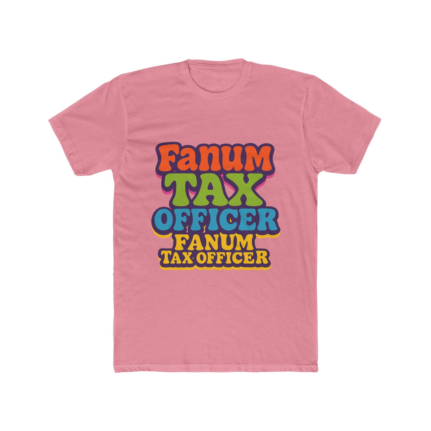 fanum tax officer meme unisex t-shirt - multicolor graphic tee for fans of humor and style