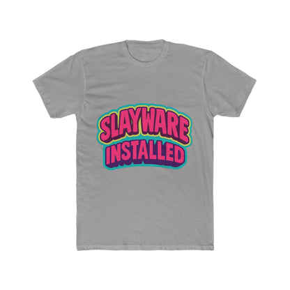 Slayware Installed Unisex T-Shirt – Multicolor Meme Graphic Tee – Comfort and Style for Men & Women