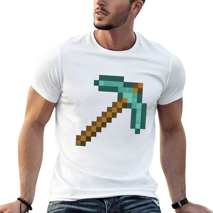 Men's 100% Cotton Short Sleeve T-Shirt with Single-Sided Print, Stylish Fitness and Casual Wear Tee, Unisex Fit, Comfortable, Great Gift for Active Men and Trendy Youth