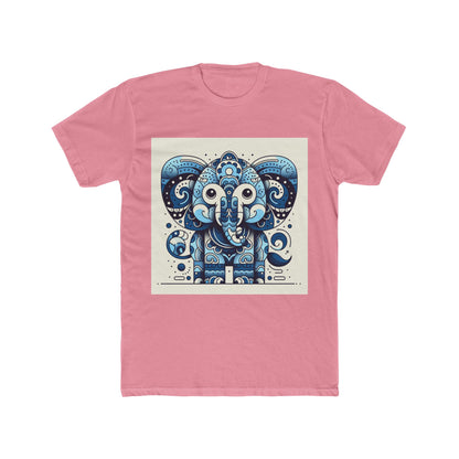 Animal Artwork Unisex T-Shirt – Blue Graphic Tee for Casual Comfort and Everyday Fashion Statement