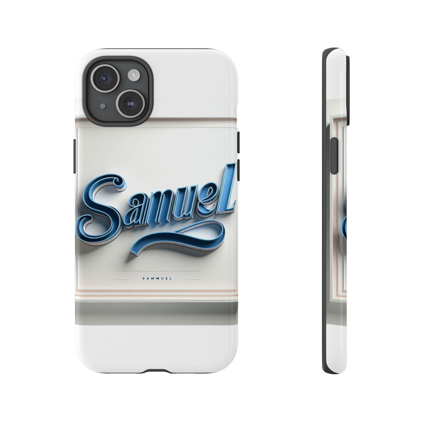 stylish blue 3d wrap protective phone case for smartphones – unique accessory for creative individuals compatible with iphone 13, 14, 15 & 16 – all models including pro, pro max & plus
