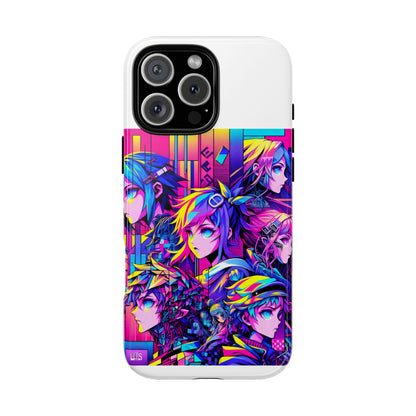 Cap-Free Culture Protective Phone Case with 3D Wrap Design, Durable Silicone Liner, UV Resistant, Ideal Gift for Anime and Comic Fans