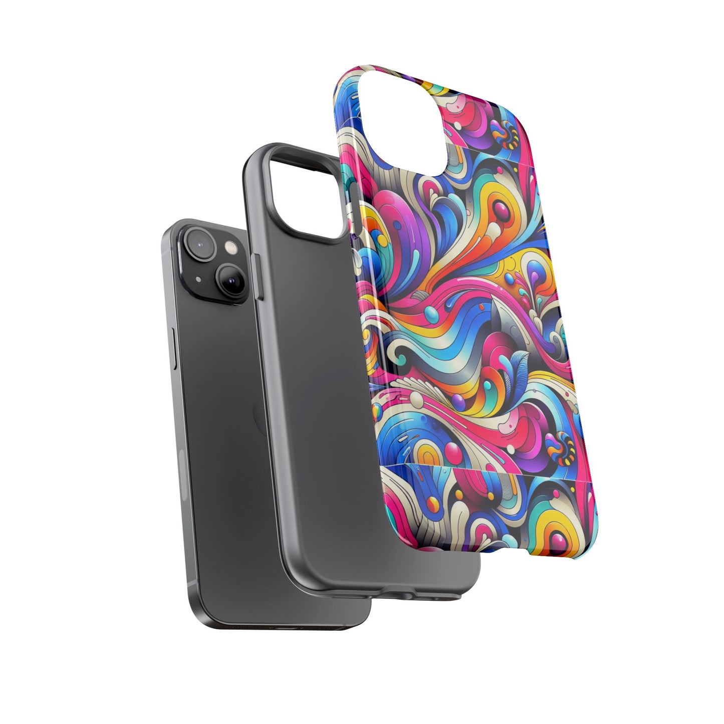 pink pattern image 3 phone case with vibrant 3d wrap design for stylish protection