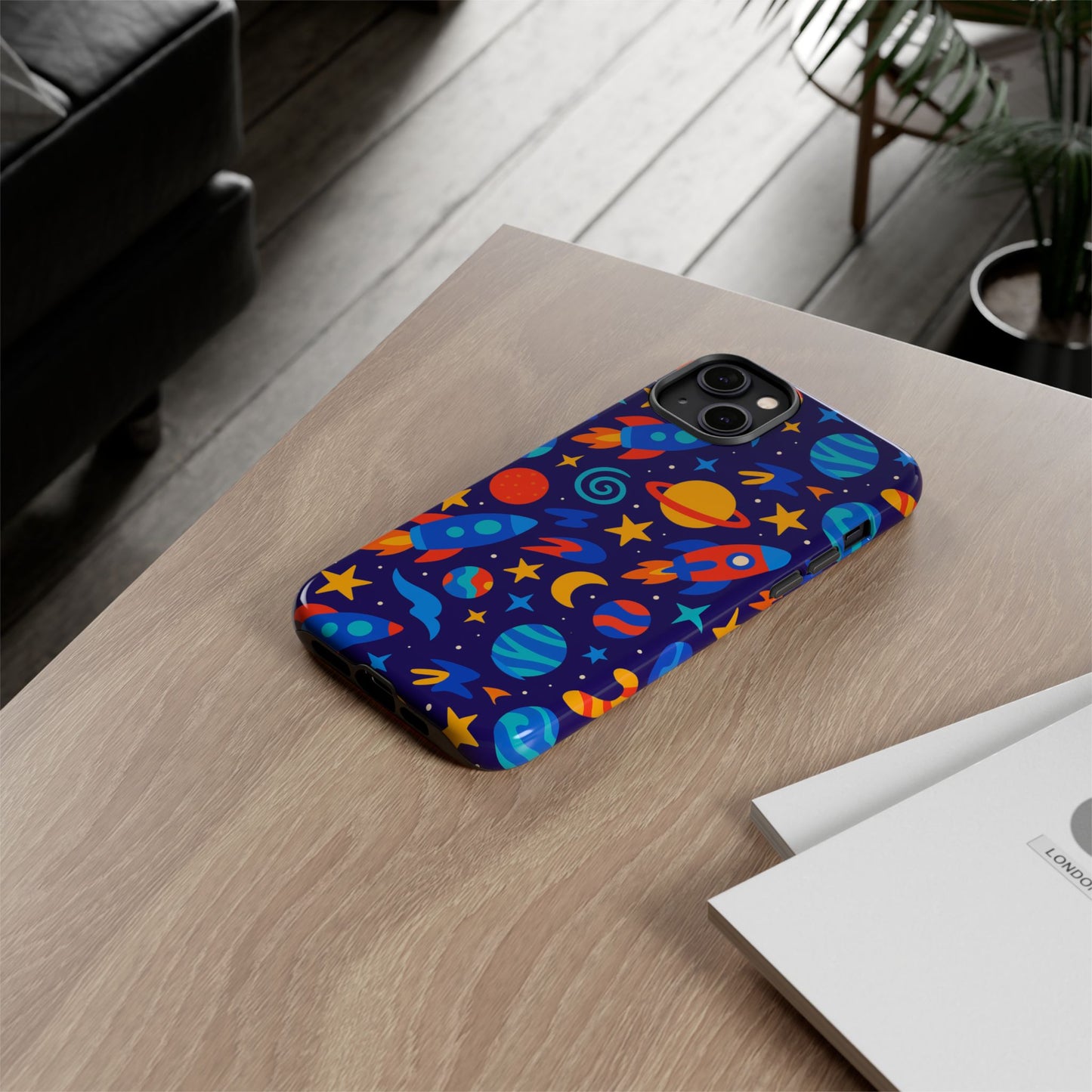 vibrant space theme protective phone case with 3d wrap design for unique expression compatible with iphone 13, 14, 15 & 16 – all models including pro, pro max & plus