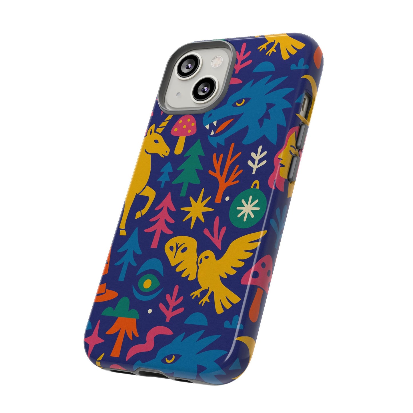 vibrant retro 3d wrap protective phone case with funky multicolour design stylish accessory for self-expression compatible with iphone 13, 14, 15 & 16 – all models including pro, pro max & plus