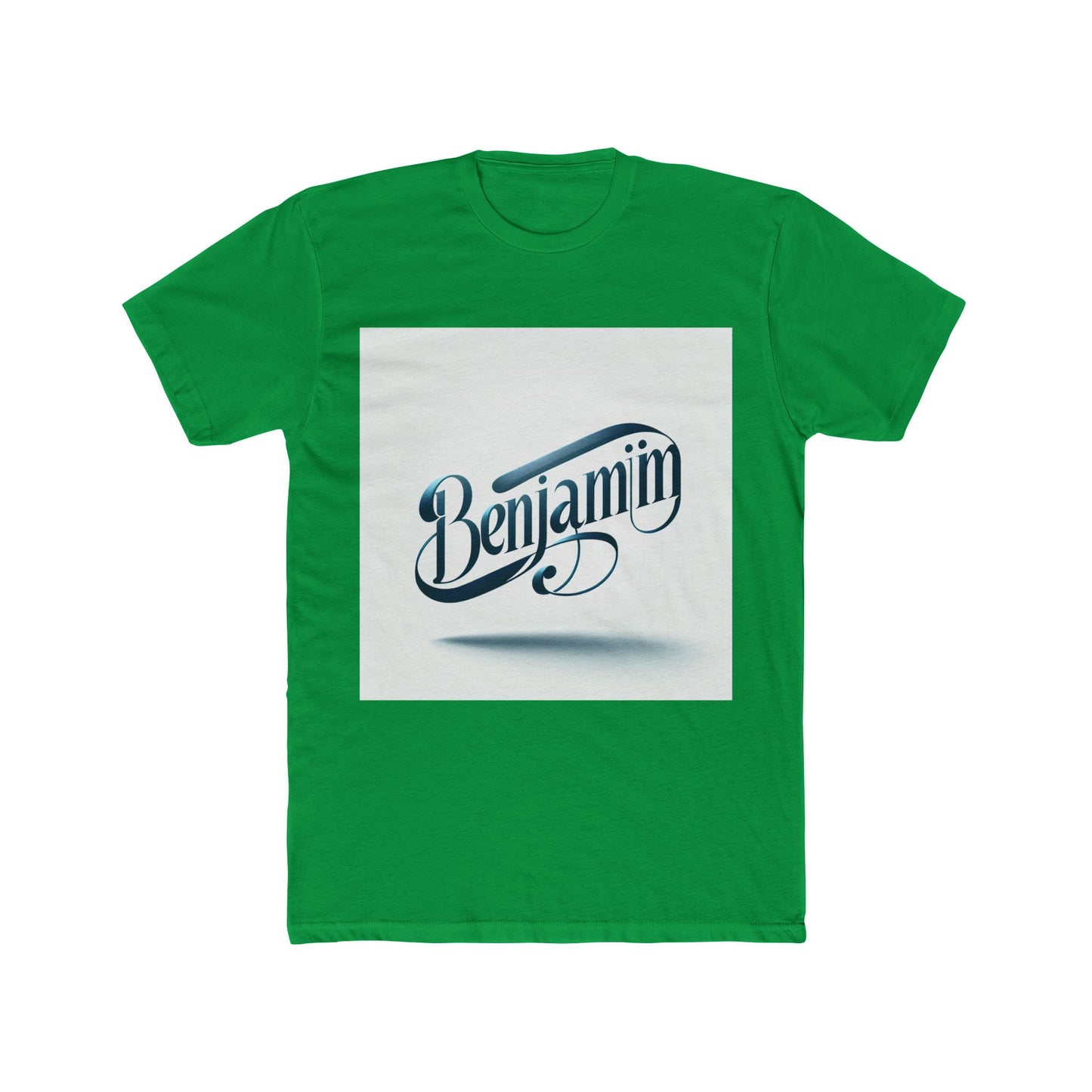alphabet blue unisex t-shirt – comfortable premium cotton graphic tee for casual wear