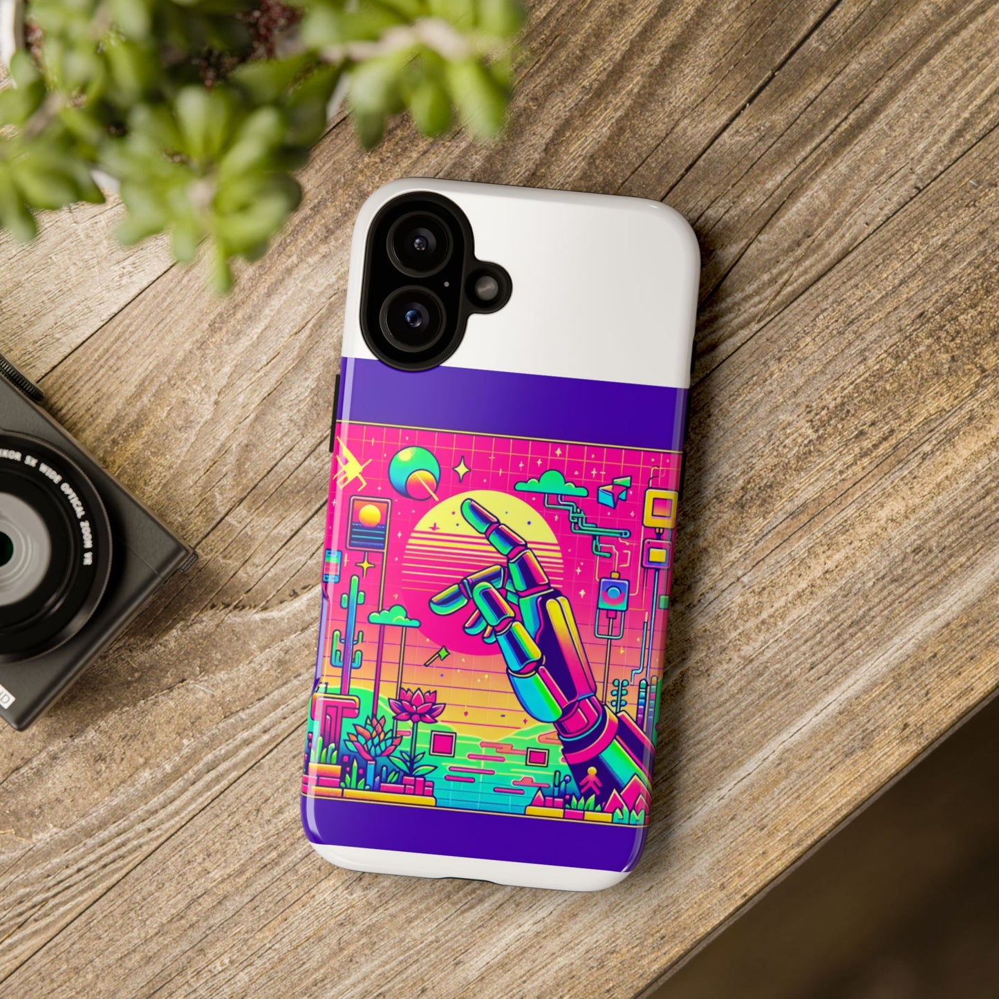 touch grass technician 3d wrap protective phone case